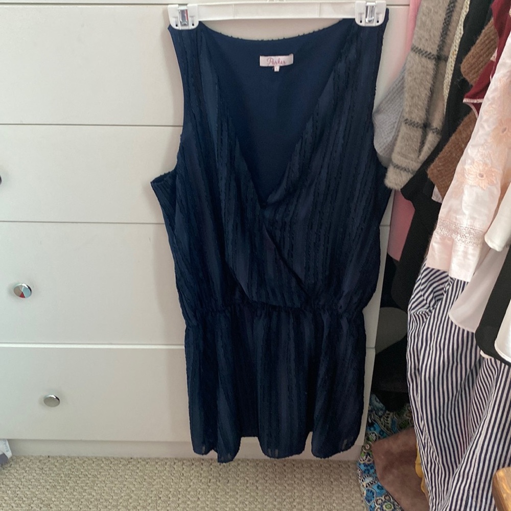 Blue dress